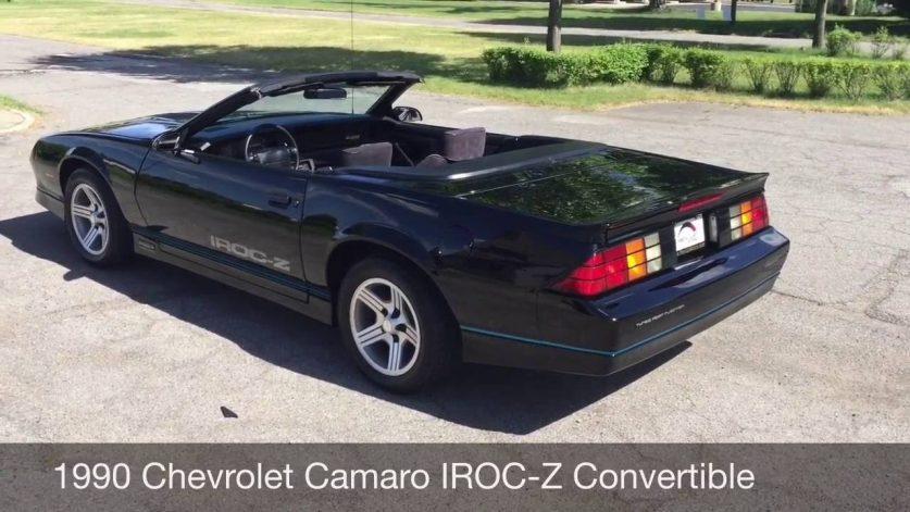 1990 Chevrolet Camaro IROC-Z Convertible