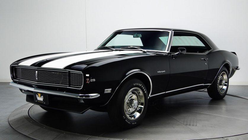 Вид спереди Camaro 1967